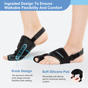 Load image into Gallery viewer, Adjustable Bunion Corrector for Women and Men: Orthopedic Bunion Splint Pain Relief for Day/Night Support (2PC)