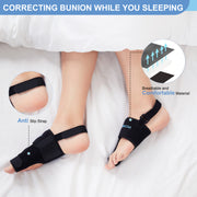 Load image into Gallery viewer, Adjustable Bunion Corrector for Women and Men: Orthopedic Bunion Splint Pain Relief for Day/Night Support (2PC)