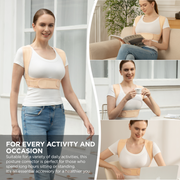 Load image into Gallery viewer, Posture Corrector for Women and Men, Adjustable Upper Back Brace for Clavicle Support and Providing Pain Relief from Neck, Shoulder, and Upper Back