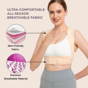 Load image into Gallery viewer, Posture Corrector for Women and Men, Adjustable Upper Back Brace for Clavicle Support and Providing Pain Relief from Neck, Shoulder, and Upper Back