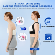 Load image into Gallery viewer, Posture Corrector for Women Back Support: Upper Back Support Shoulder Straightener - Spine Collection For Straighten Body
