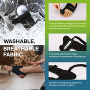 Load image into Gallery viewer, Vicorrect Bunion Corrector for Women and Men: Orthopedic Bunion Splint - Big Toe Straightener - Non-Surgical Hallux Valgus Correction for Day/Night Support

